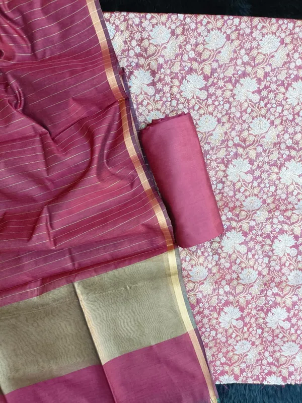 Maroon_Silk_Brocade_Resham_Zari_Banarasi_Suit_with_Cotton_Stripe_Zari_Dupatta_600SKL_MB1