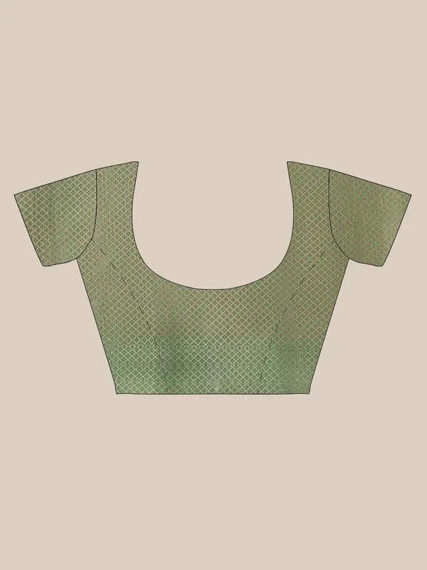 Green_Matka_Silk/Silk_Blend_Banarasi_Sarees_For_Women_GEMTKSLK_204