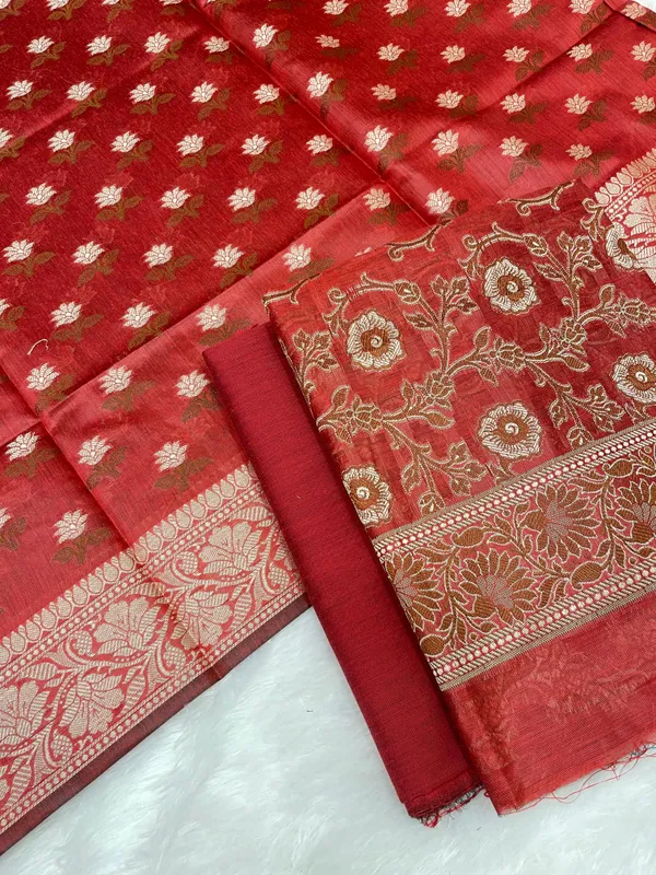 Humairah_Red_Cotton_Zari_Resham_Mina_Jaal_3_pcs_Suit_set_with_Plain_Bottom_and_Aada_Zari_Stripe_Red_Dupatta