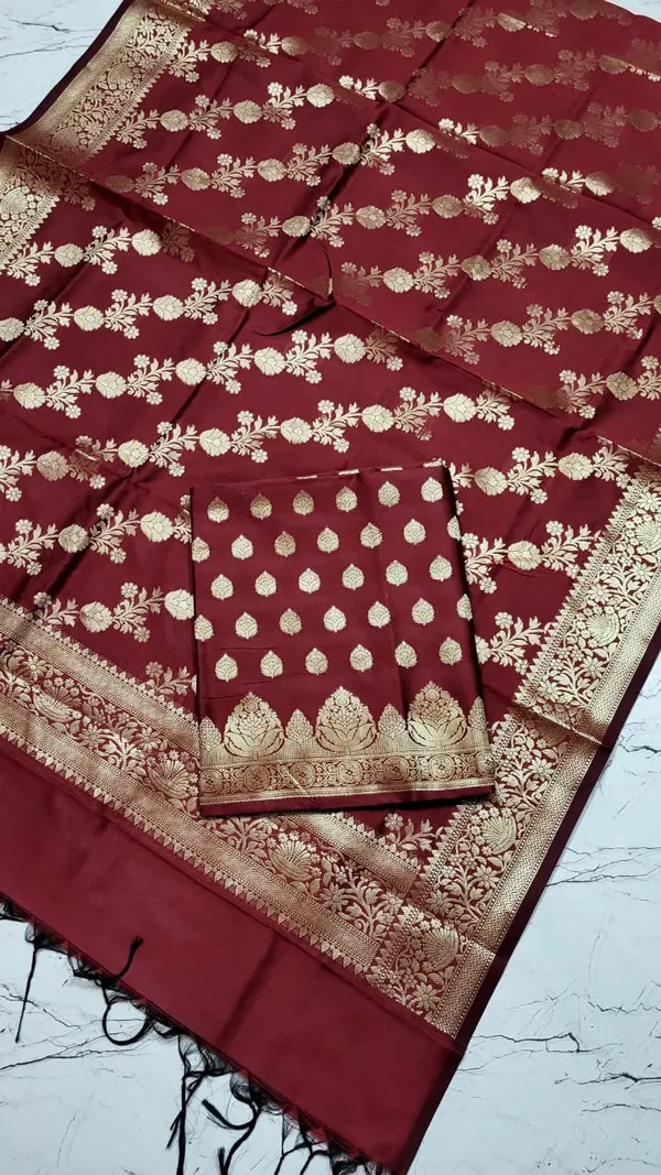 Maroon_Katan_Silk_Floral_Zari_Booti_Banarasi_Suit_with_Aada_Zari_Jaal_Dupatta_800SKL_KSD3