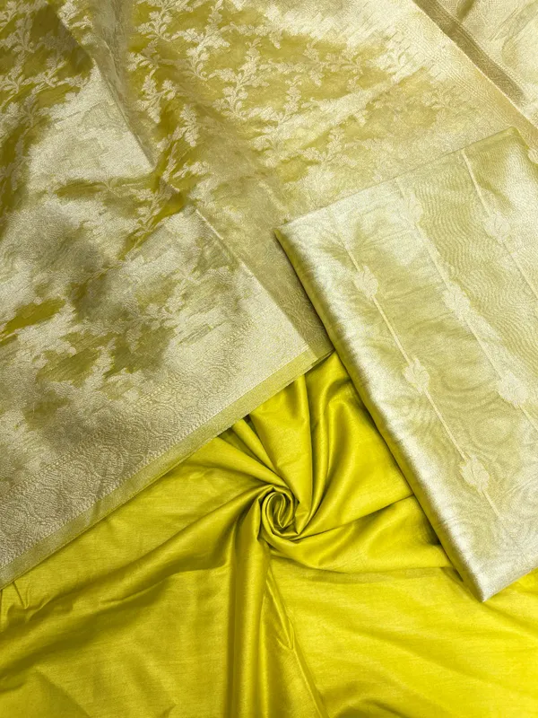 Humairah_Lime_Yellow_Tissue_Silk_Floral_Zari_Stripe_Booti_3_pcs_Suit_Set_with_Plain_Bottom_and_Floral_Zari_Booti_Jaal_Lime_Yellow_Dupatta