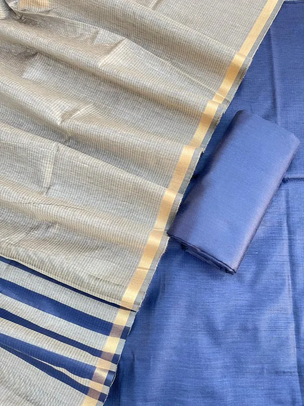 Premium_Olive_Gold_Cotton_Silk_Banarasi_Suit_with_Navy_Plain_Bottom_&_Stripe_Zari_Patti_Dupatta_600SKL_CS19