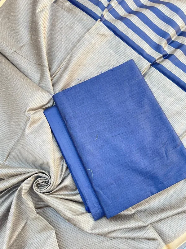 Premium_Olive_Gold_Cotton_Silk_Banarasi_Suit_with_Navy_Plain_Bottom_&_Stripe_Zari_Patti_Dupatta_600SKL_CS19