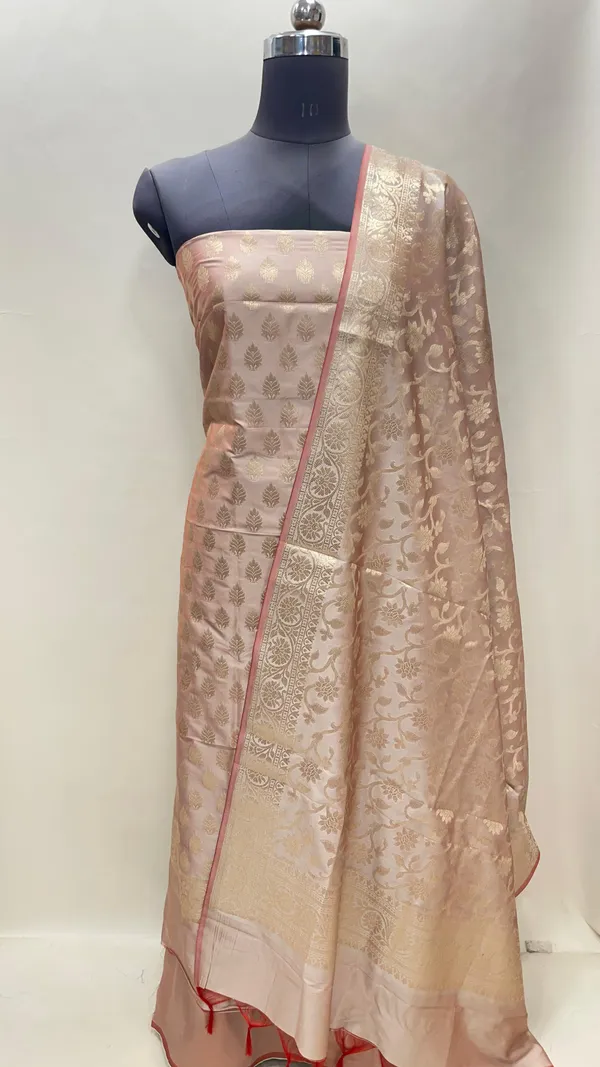 Beige_Semi_Katan_Silk_Handloom_Banarasi_3_pcs_Suit_Set_MUB_SK19