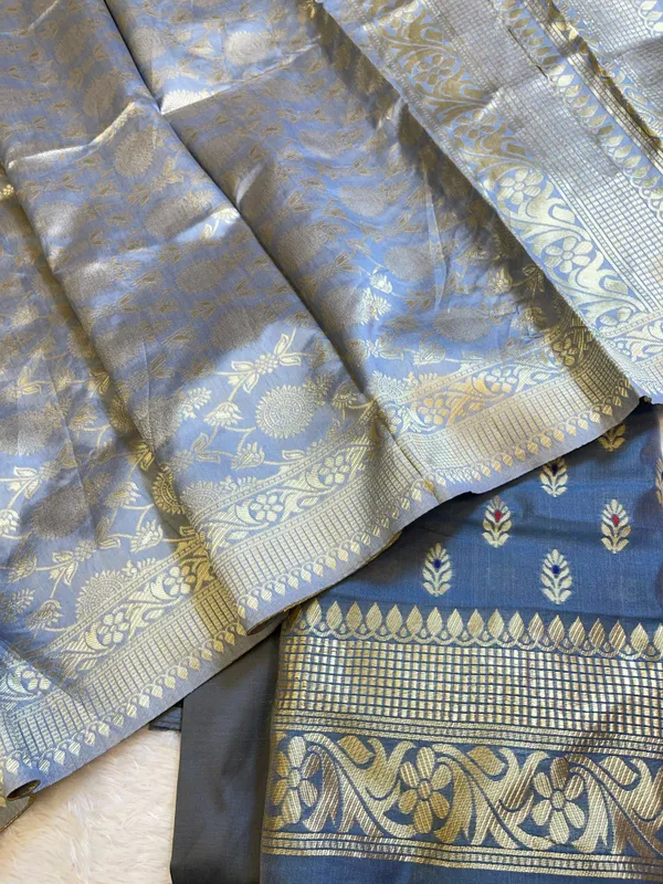 Grey_Butter_Silk_Zari_Mina_Booti_Banarasi_3_pcs_Suit_Set_600SKL_BS7