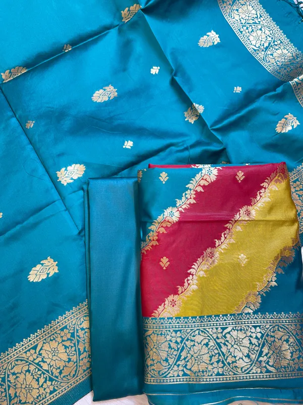 Rangkaat_Art_Silk_Banarasi_3_pcs_Suit_Set__with_Contrast_Seagreen_Dupatta_650SKL_RNG1