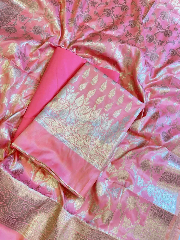 Pink_Semi_Silk_Floral_Zari_Booti_Banarasi_3_pcs_Suit_Set