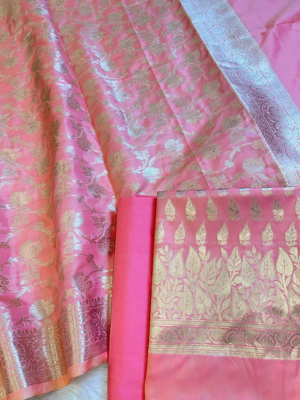 Pink_Semi_Silk_Floral_Zari_Booti_Banarasi_3_pcs_Suit_Set