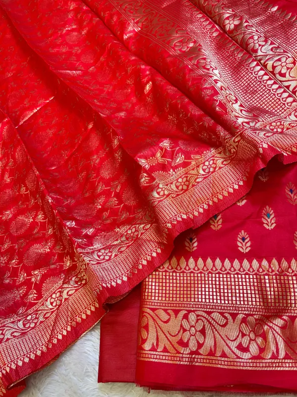 Red_Butter_Silk_Zari_Mina_Booti_Banarasi_3_pcs_Suit_Set_600SKL_BS11