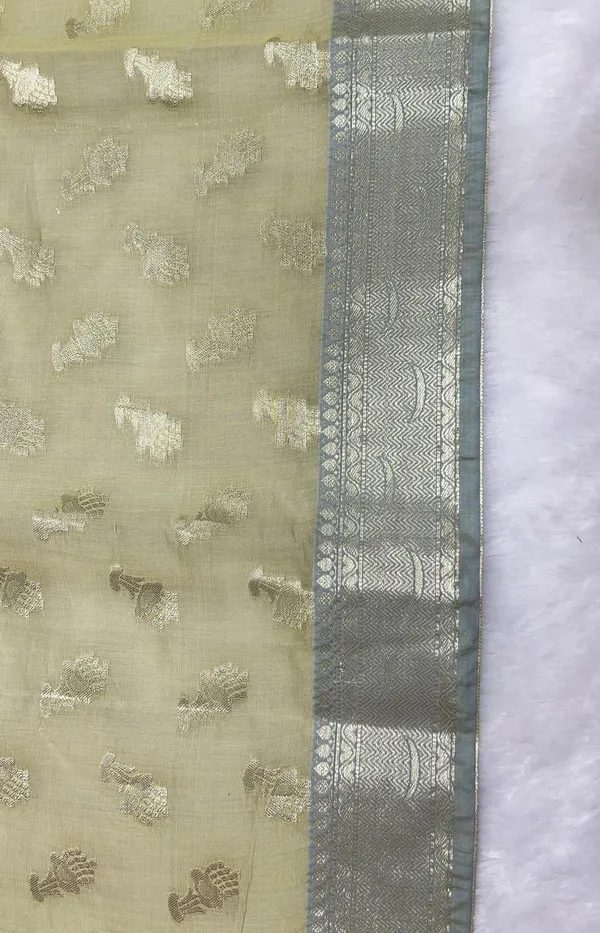 Mehndi_Green_Cotton_Floral_Water_Zari_Booti_Banarasi_Saree_JVC_13
