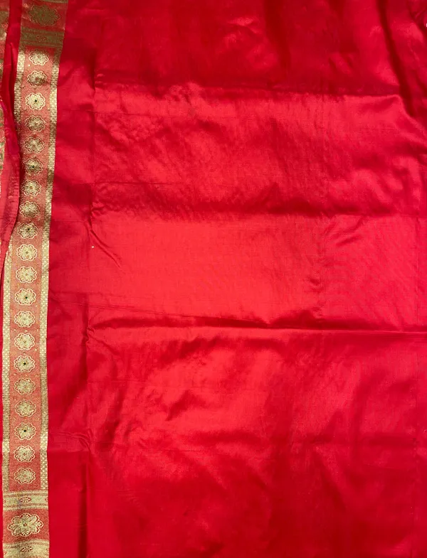 Humairah_Presents_Strawberry_Pink_Satin_Silk_Floral_Zari_Boota_Heavy_Stone_Work_Banarasi_Saree_with_Floral_Boota_Zari_Border_and_Strawberry_Pink_Blouse