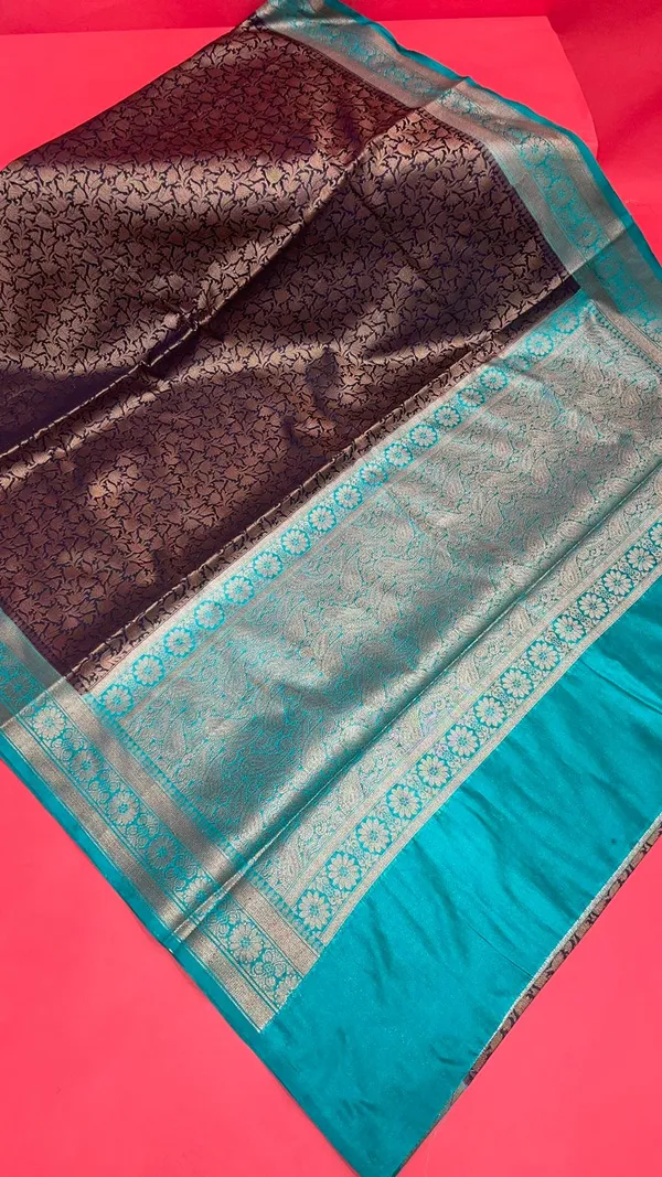 Black_Cotton_Blend_Banarasi_Sarees_For_Women_GECT23