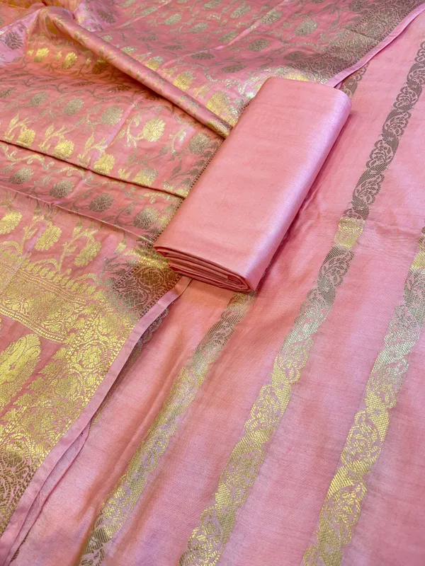 Peach_Cotton_Dyable_Floral_Zari_Stripe_Banarasi_Suit_950SHL_CS1