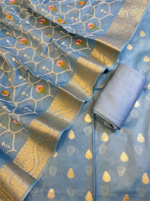 Light_Blue_Pure_Mercerise_Cotton_Banarasi_Suit_with_Floral_Resham_Embroidery_Dupatta_130IM_PCM3