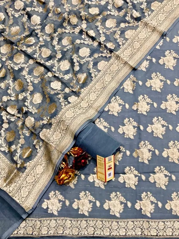 Grey_Georgette_Silk_Floral_Banarasi_Suit_Set_1200SKL_GS2