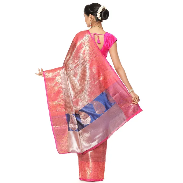 Brown_Kanchi_Silk_Banarasi_Sarees_For_Women_GEBE14