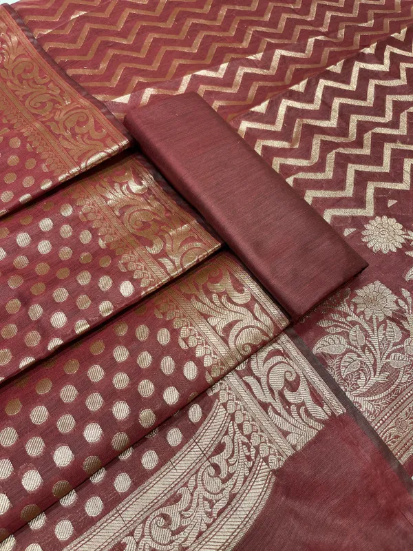 Maroon_Cotton_Silk_Zig-Zag_Banarasi_3_pcs_Suit_Set_675JVC_125