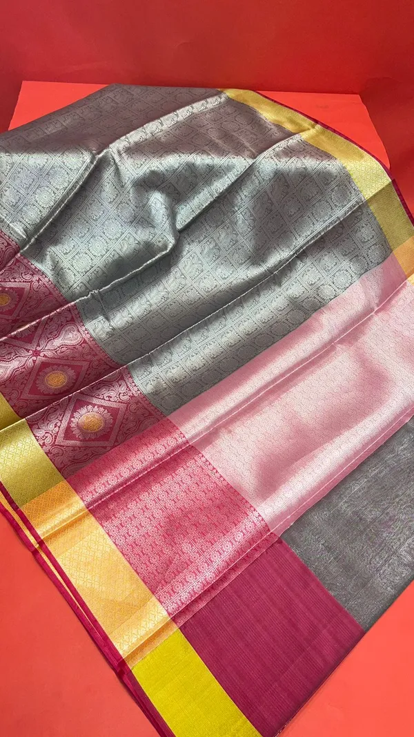 Grey_Kanjeevaram_Banarasi_Sarees_For_Women_GEMA13