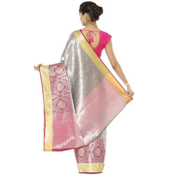 Grey_Kanjeevaram_Banarasi_Sarees_For_Women_GEMA13