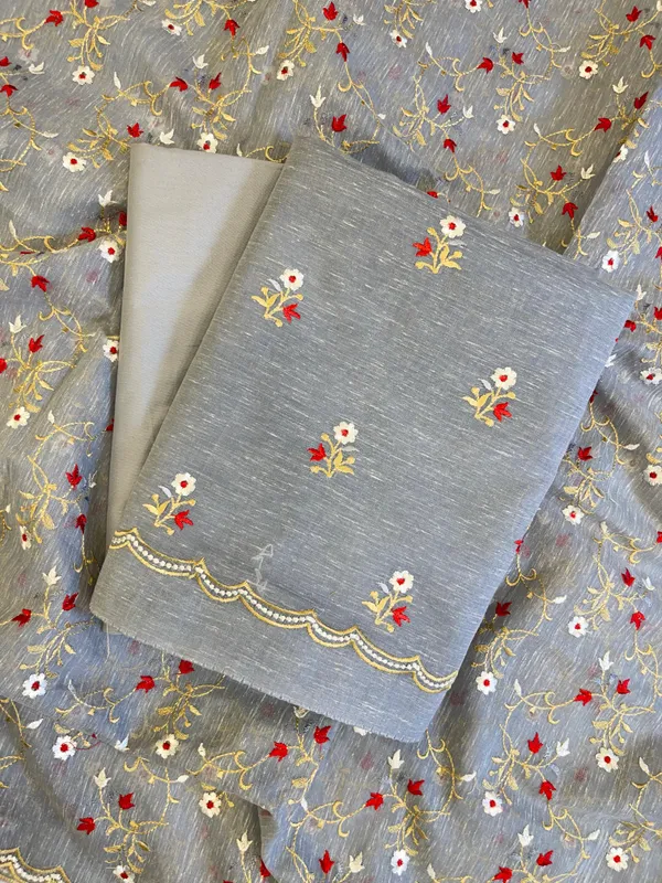 Grey_Linen_Silk_Resham_Booti_Banarasi_Suit_with_Embroidery_Dupatta_11SKL_LNEM5