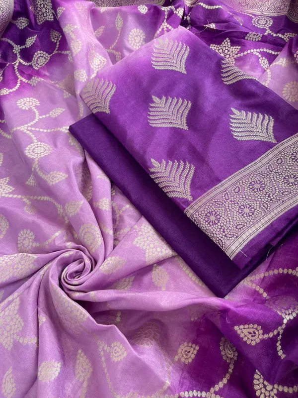 Dual_Shaded_Purple_Katan_Georgette_Banarasi_Suit_with_Gold_Zari_Booti_&_Rich_Border_130DAN_SH6