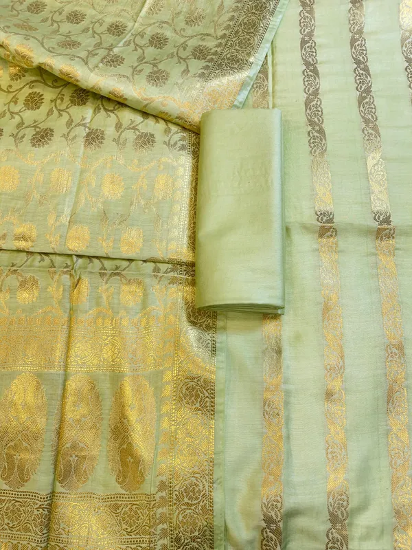 Pista_Green_Cotton_Dyable_Floral_Zari_Stripe_Banarasi_Suit_950SHL_CS3