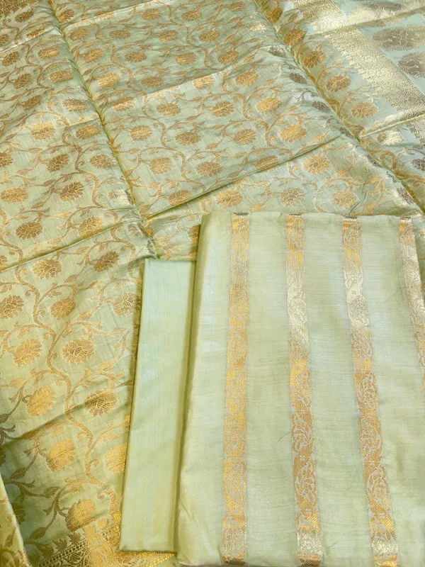 Pista_Green_Cotton_Dyable_Floral_Zari_Stripe_Banarasi_Suit_950SHL_CS3
