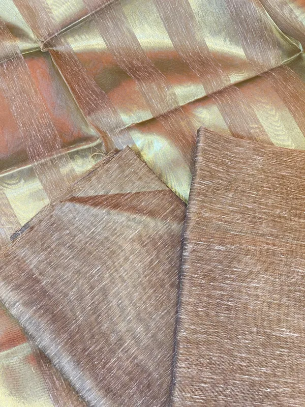 Brown_Linen_Zari_Stripe_Banarasi_3_pcs_Suit_Set_6SKL_LN26