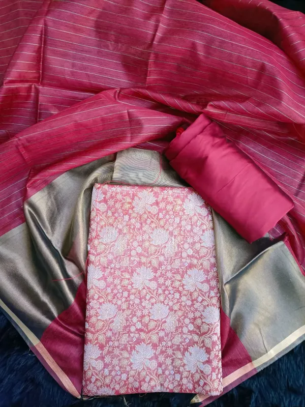Red_Silk_Brocade_Resham_Zari_Banarasi_Suit_with_Cotton_Stripe_Zari_Dupatta_600SKL_MB4