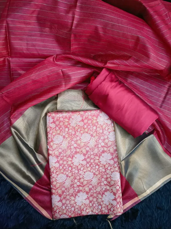 Red_Silk_Brocade_Resham_Zari_Banarasi_Suit_with_Cotton_Stripe_Zari_Dupatta_600SKL_MB4