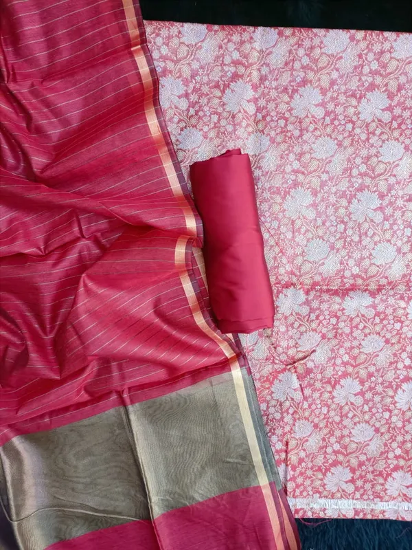 Red_Silk_Brocade_Resham_Zari_Banarasi_Suit_with_Cotton_Stripe_Zari_Dupatta_600SKL_MB4