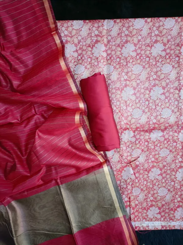 Red_Silk_Brocade_Resham_Zari_Banarasi_Suit_with_Cotton_Stripe_Zari_Dupatta_600SKL_MB4