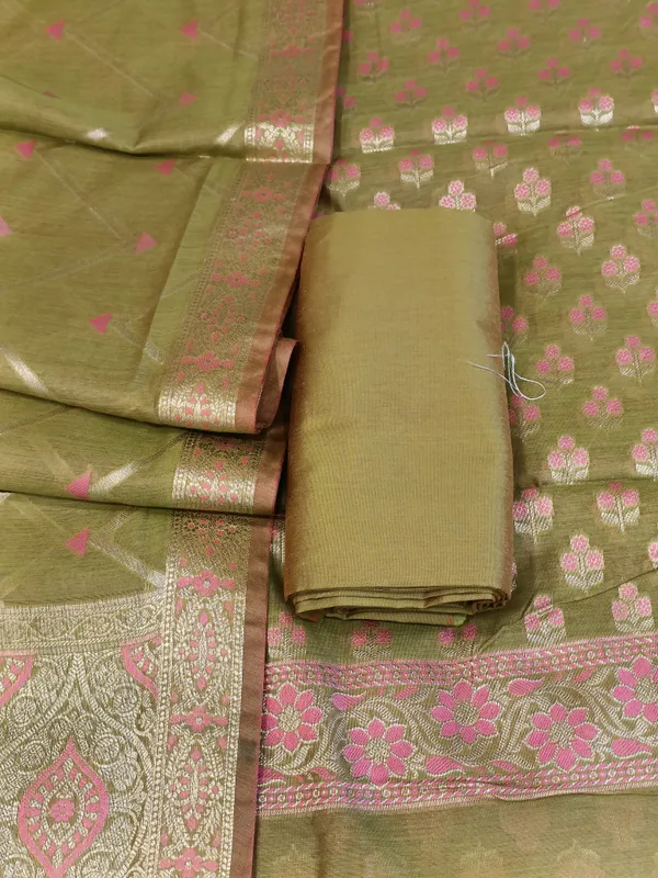 Green_Cotton_Floral_Silver_Zari_Booti_Banarasi_Suit_with_Alfi_Jaal_Dupatta_Banarasi_Suit_115SHL_CTN3