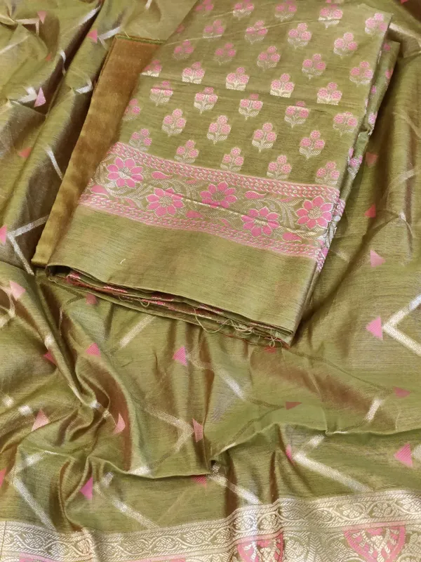 Green_Cotton_Floral_Silver_Zari_Booti_Banarasi_Suit_with_Alfi_Jaal_Dupatta_Banarasi_Suit_115SHL_CTN3