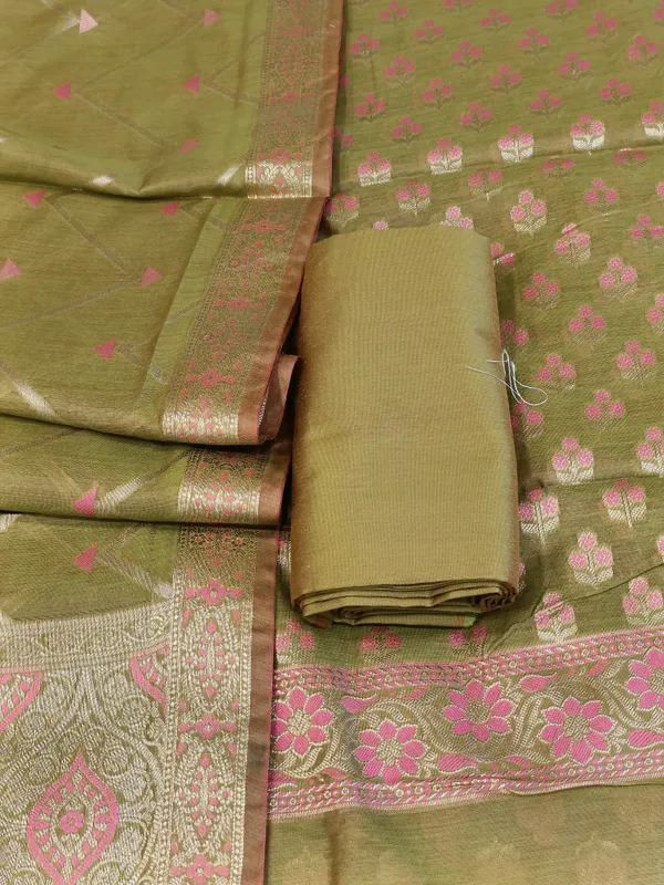 Green_Cotton_Floral_Silver_Zari_Booti_Banarasi_Suit_with_Alfi_Jaal_Dupatta_Banarasi_Suit_115SHL_CTN3
