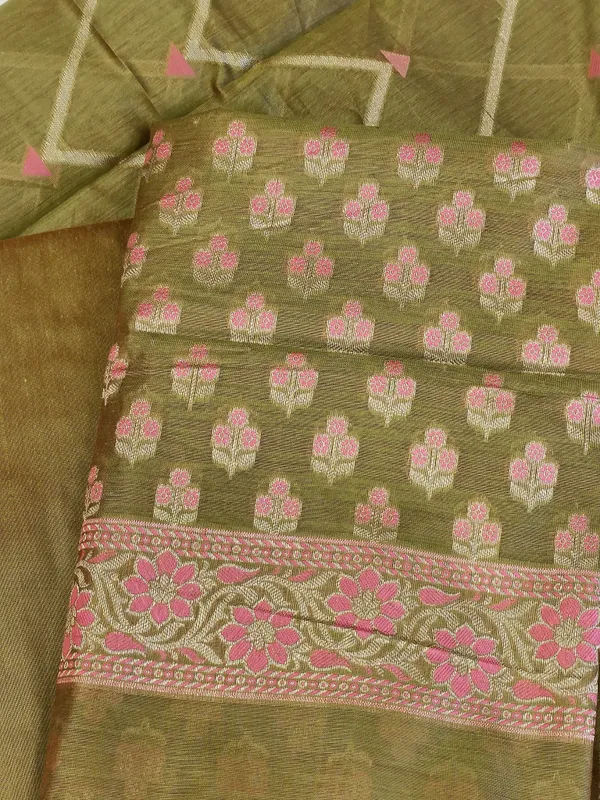 Green_Cotton_Floral_Silver_Zari_Booti_Banarasi_Suit_with_Alfi_Jaal_Dupatta_Banarasi_Suit_115SHL_CTN3