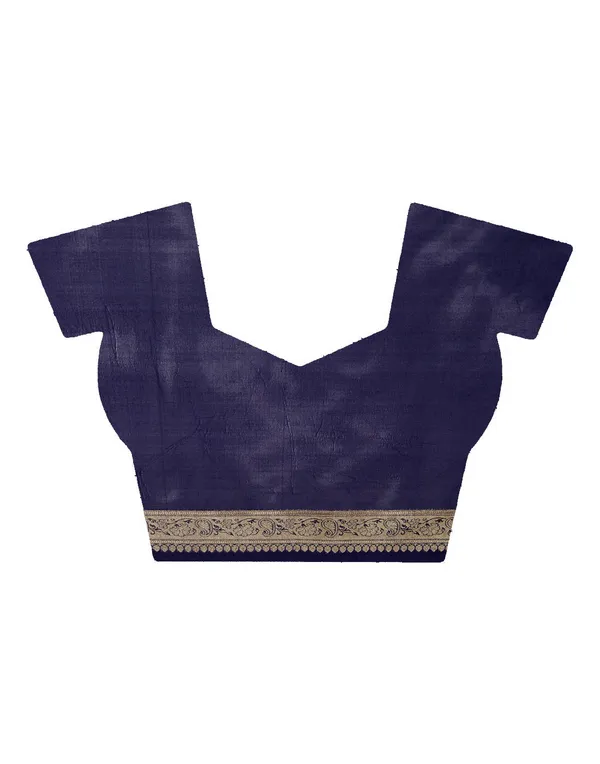 Humairah_Presents_Navy_Blue_Satin_Silk_Saree_With_Blouse_Piece(JA24)