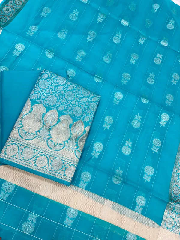 Skyblue_Cotton_Silk_Banarasi_3_pcs_Suit_Set_680ASD_CS19