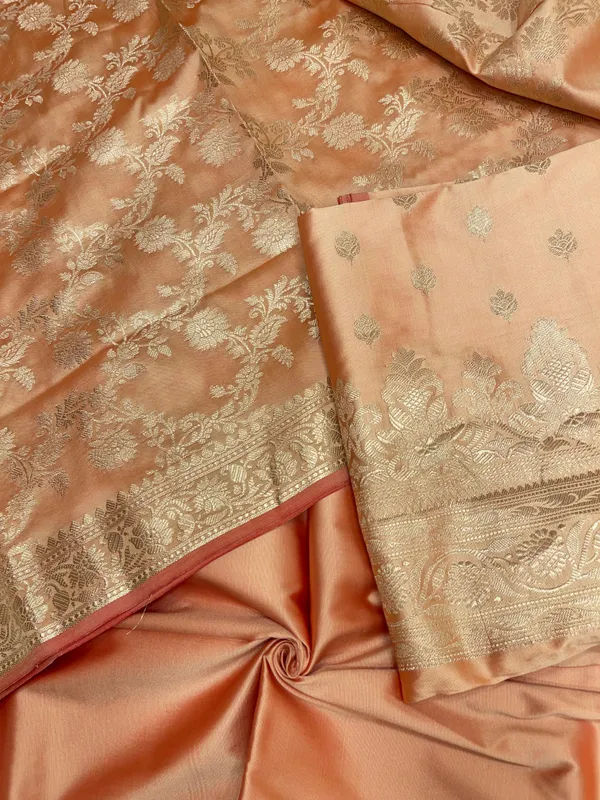 Peach_Semi_Katan_Silk_Handloom_Banarasi_3_pcs_Suit_Set_MUB_SK49