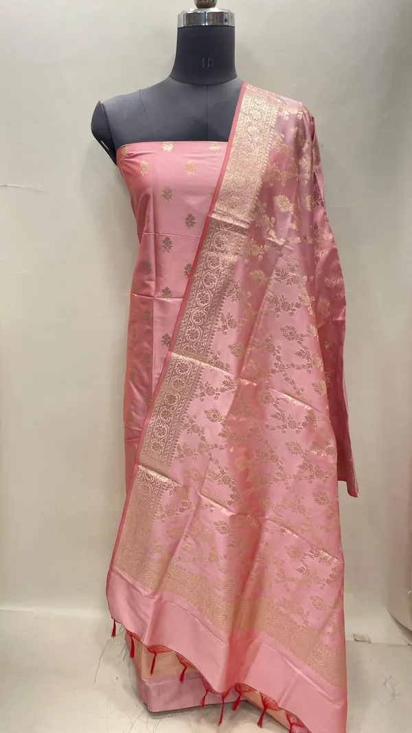 Pink_Semi_Katan_Silk_Handloom_Banarasi_3_pcs_Suit_Set_MUB_SK64