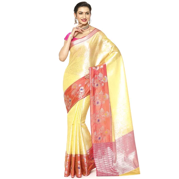 Yellow_Kanjeevaram_Banarasi_Sarees_For_Women_GEMA5