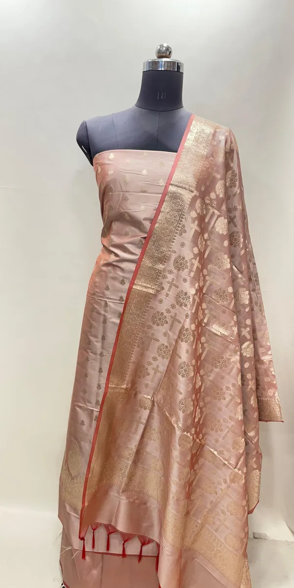 Beige_Semi_Katan_Silk_Handloom_Banarasi_3_pcs_Suit_Set_MUB_SK14