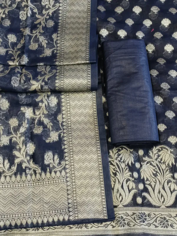 Navy_Blue_Cotton_Dyable_Alfi_Zari_Booti_Banarasi_Suit_with_Floral_Zari_Jaal_Banarasi_Suit_13SHL_DAS10