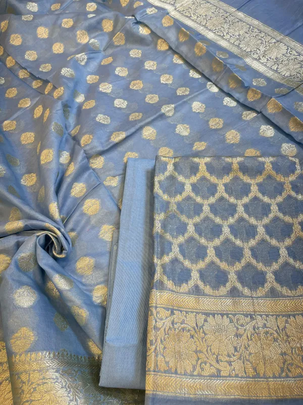 Blue_Pure_Cotton_Dyable_Zari_Geometrical_Jaal_Banarasi_Suit_11IM_PCD3