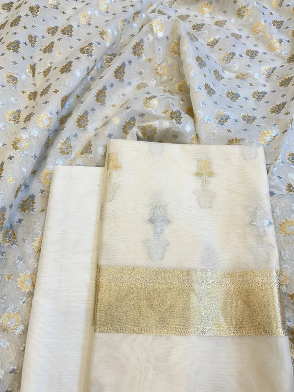 White_Pure_Cotton_Dyable_Floral_Silver_Gold_Zari_Booti_Banarasi_Suit_160AJ_PCTN8
