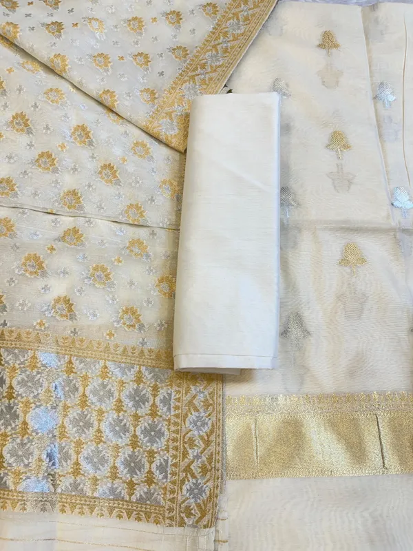White_Pure_Cotton_Dyable_Floral_Silver_Gold_Zari_Booti_Banarasi_Suit_160AJ_PCTN8
