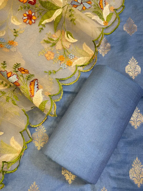 Violet_Blue_Cotton_Silk_Dyable_Floral_Zari_Booti_with_Embroidered_Dupatta_Banarasi_3_pcs_Suit_Set_14IM_DCS19