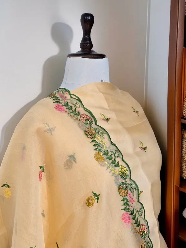 Elegant_Peach_Organza_Silk_Suit_with_Multi-Color_Embroidery_&_Cutwork_Dupatta_1350SKL_OGS2