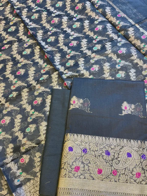 Black_Cotton_Resham_Mina_Floral_Booti_Paisley_Mina_Border_Banarasi_Suit_625SHL_CT24