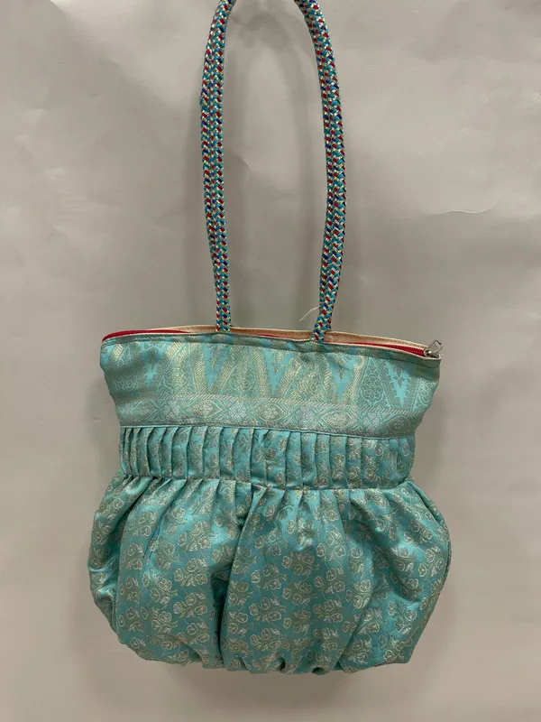 Sea_Green_Banarasi_Hand_Bag_HBG_39